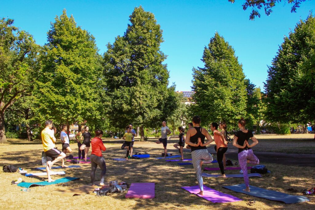 Global Locals: Yoga in the Park