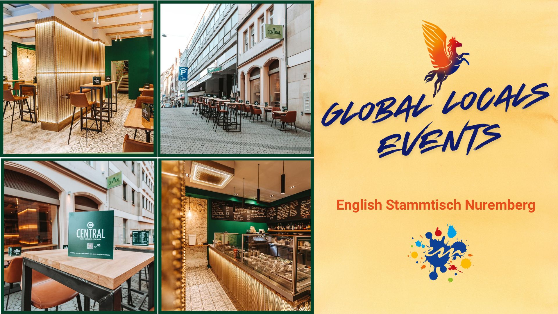 English Stammtisch at Cafe & Bar Central, Nuremberg