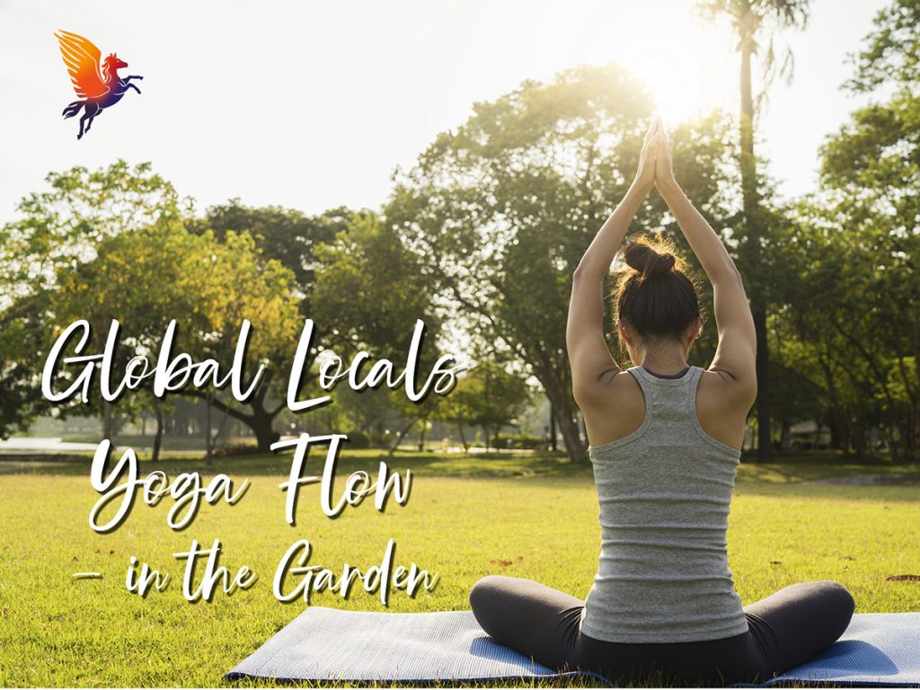 Yoga in the tranquil gardens at Tucherschloss in the heart of Nuremberg
